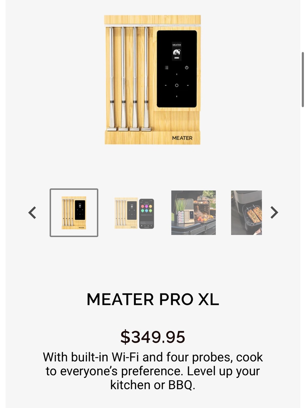 MEATER MEAT THERMOMETER